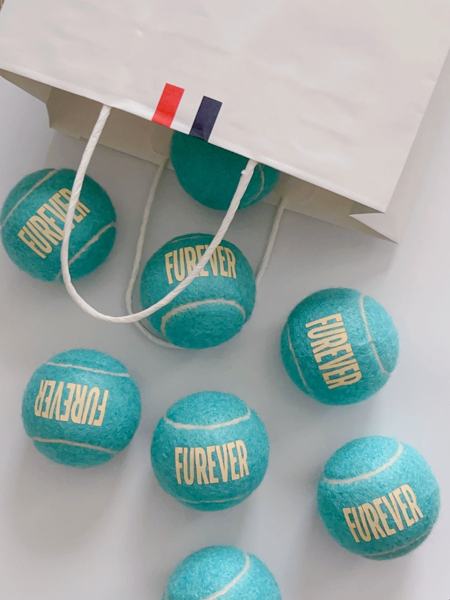 Customized Company Logo on Tennis Ball - Add Your Design on a Sports Ball