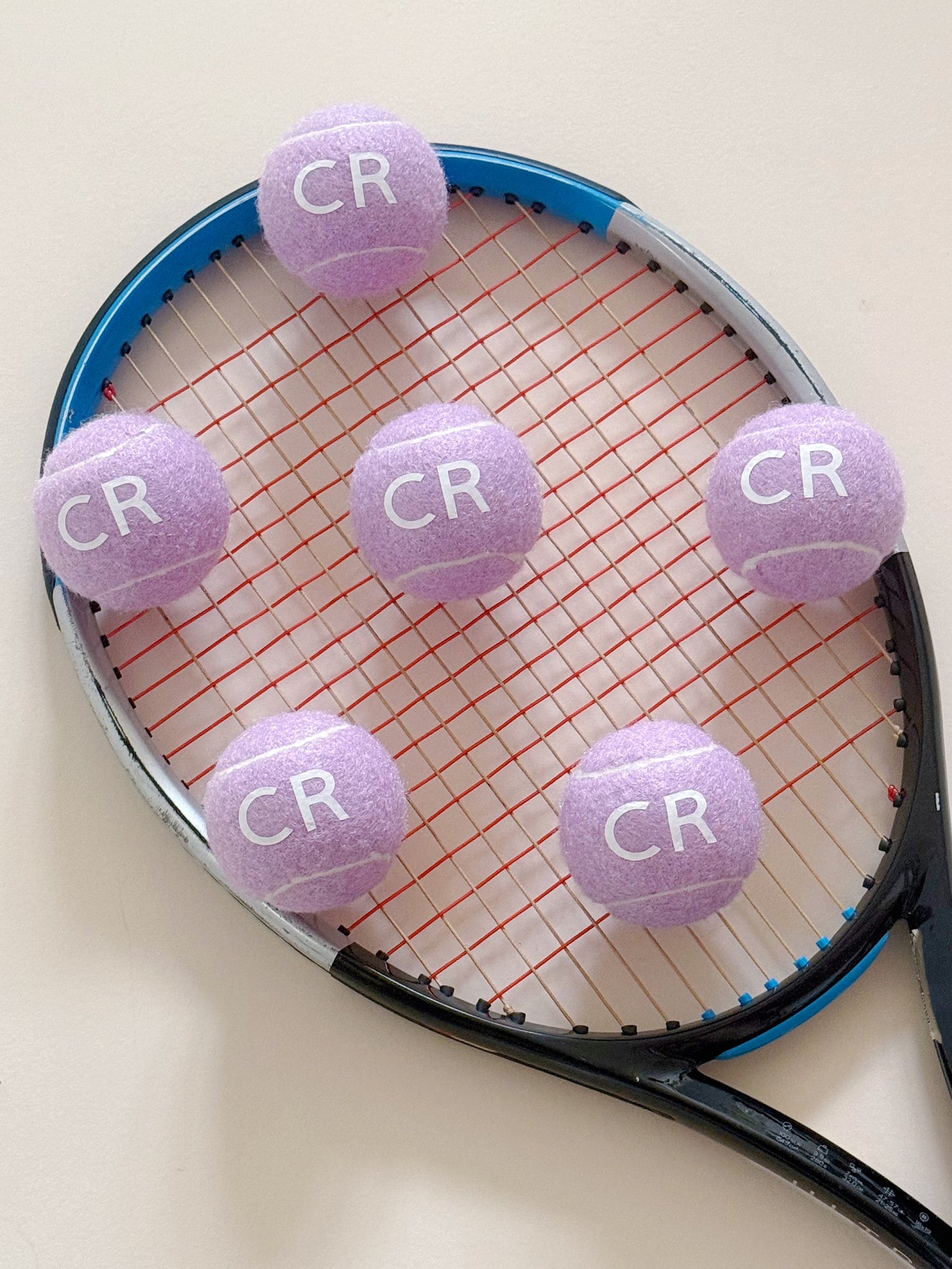 Personalized Pastel Tennis Balls - Add Your Name for a Unique Touch