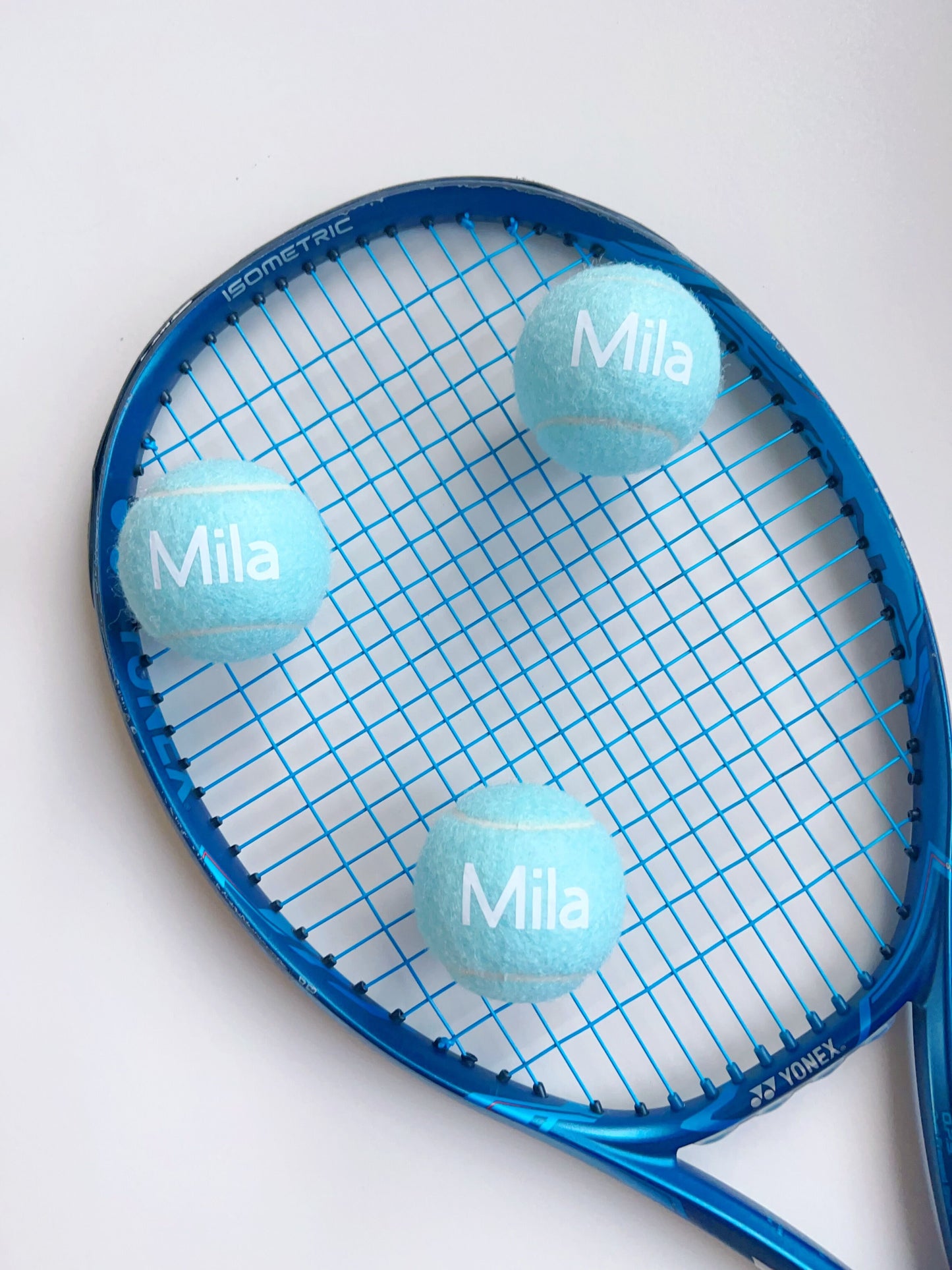 Personalized Pastel Tennis Balls - Add Your Name for a Unique Touch