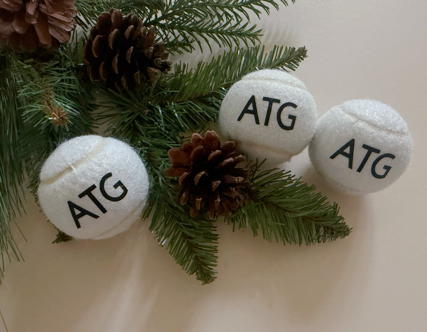 Personalized Pastel Tennis Balls for Dogs