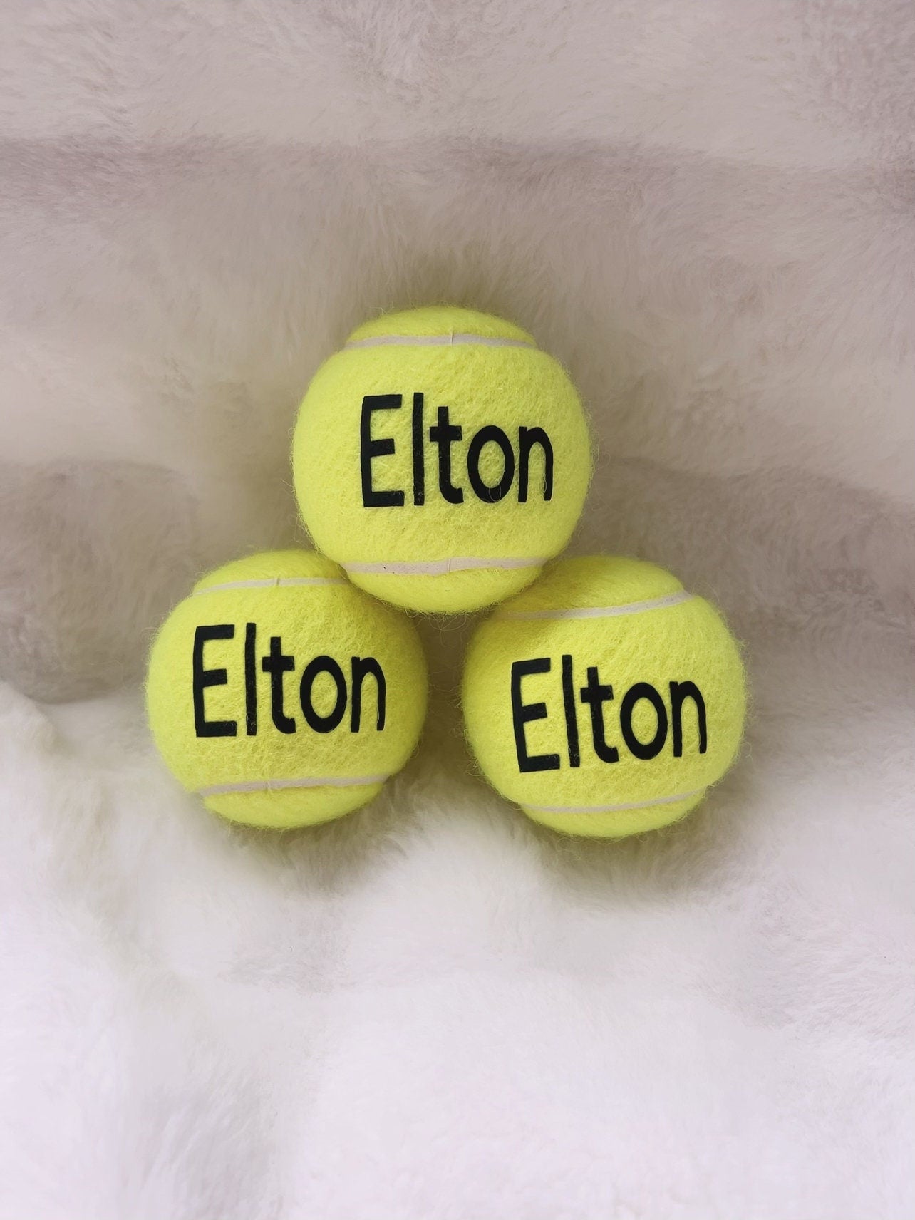 Personalized Tennis Balls - Add Your Name for a Unique Touch