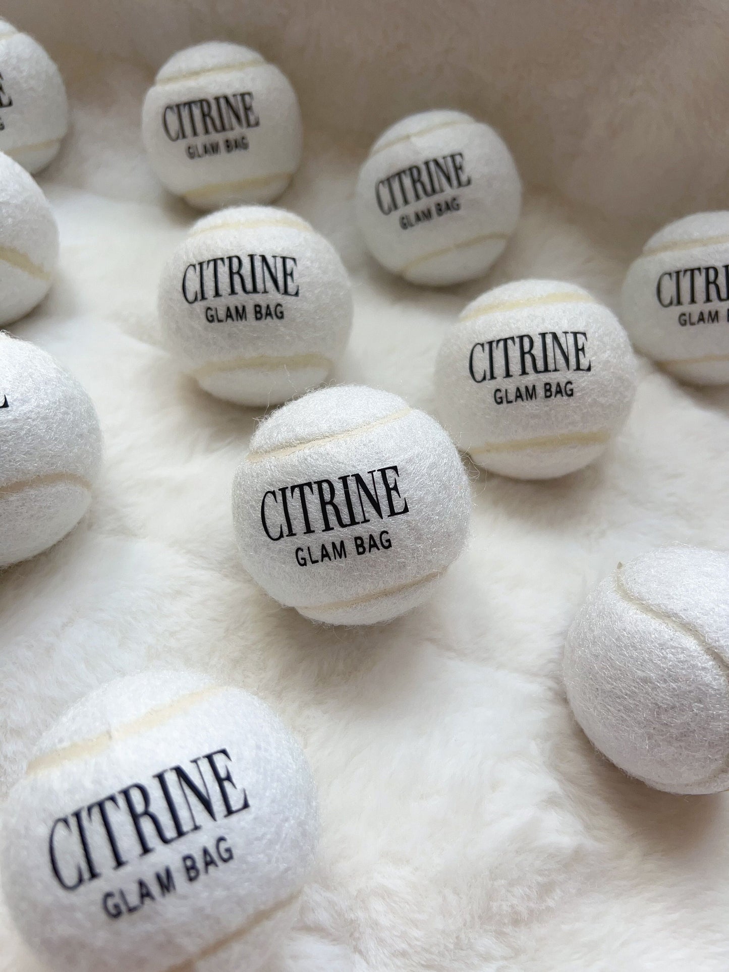 Customized Company Logo on Tennis Ball - Add Your Design on a Sports Ball