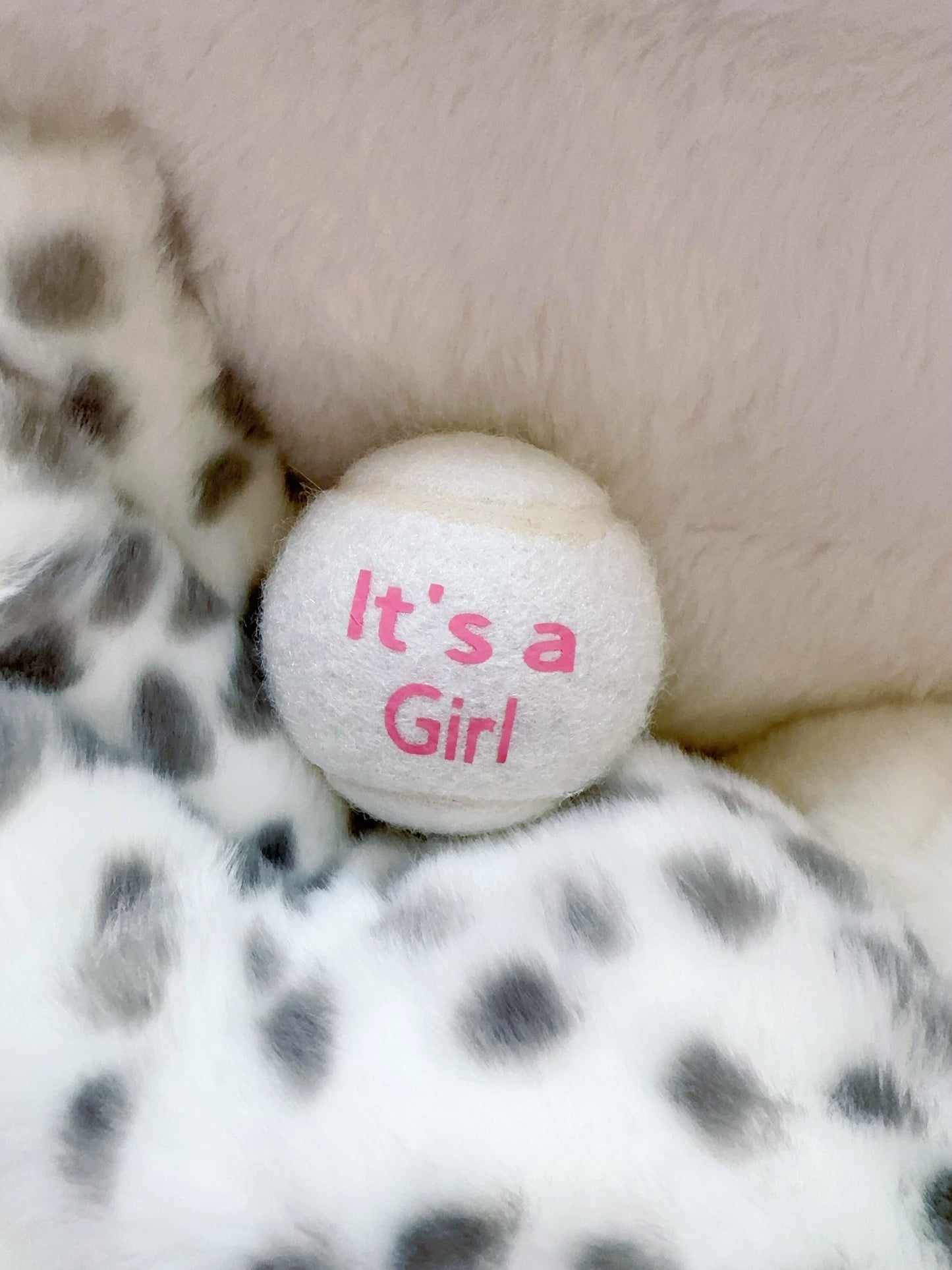 Baby Announce Tennis Balls, Set of 3