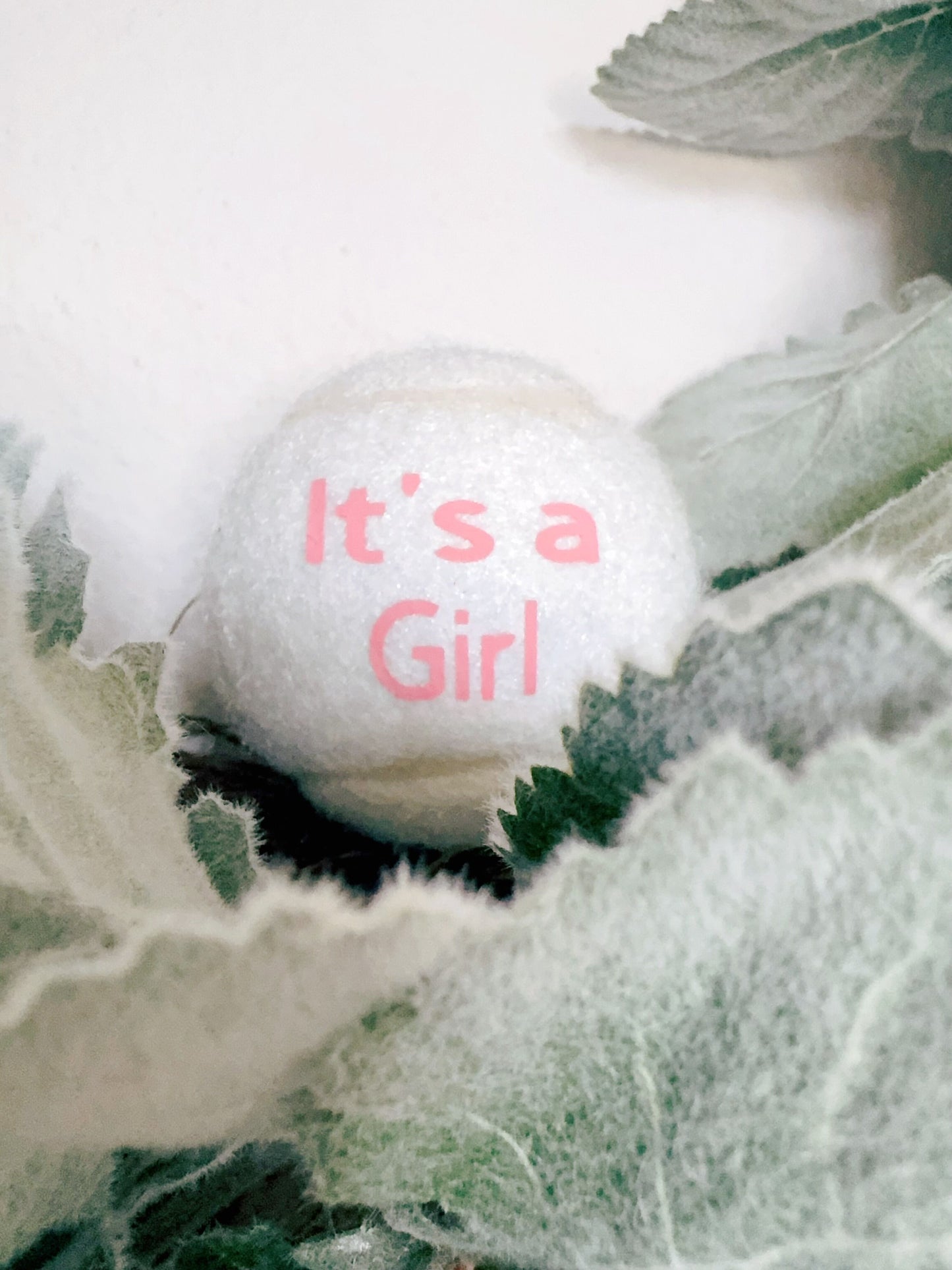 Baby Announce Tennis Balls, Set of 3