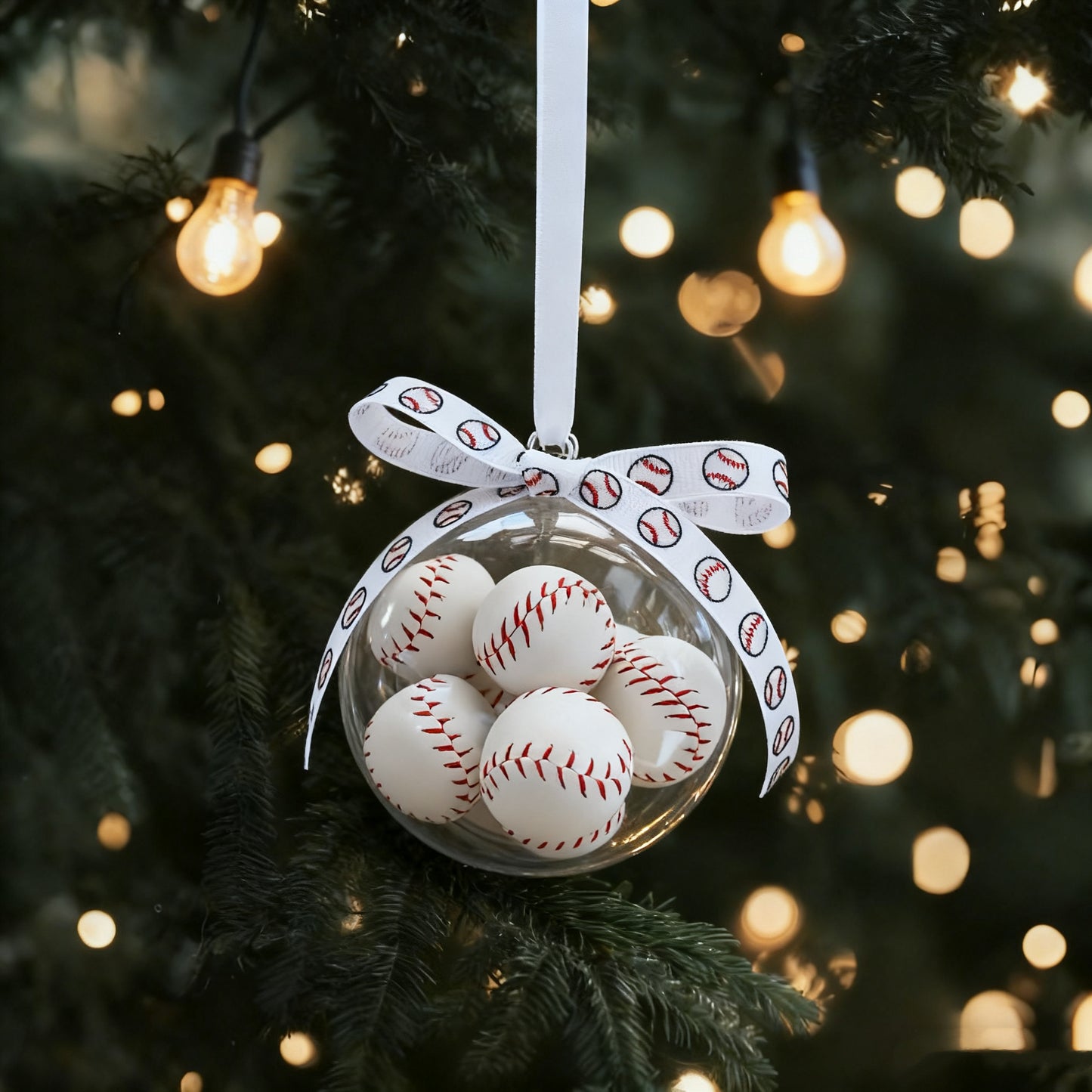 Personalized Baseball Ornament