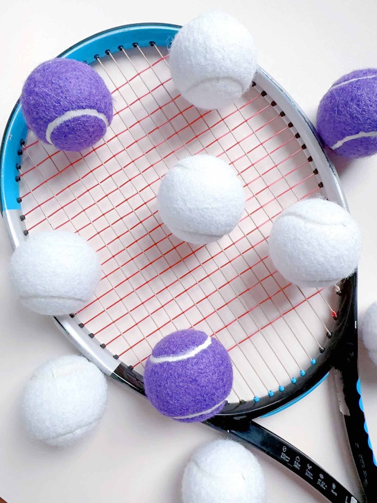 Personalized Royal Purple Tennis Balls