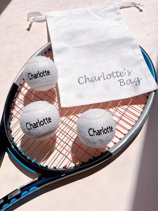 Personalized Pastel Tennis Balls for Dogs
