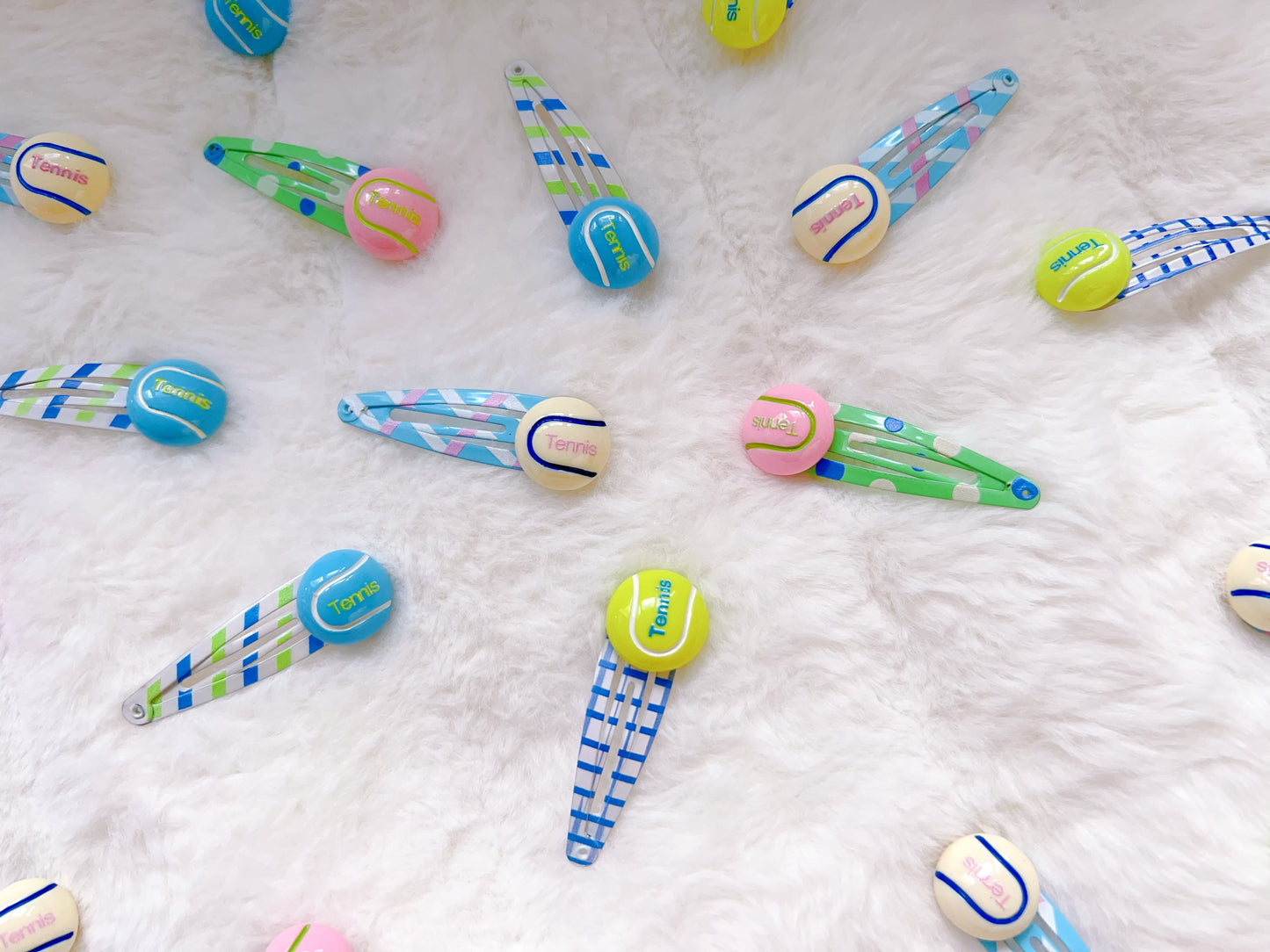 Tennis Hair Clip Set