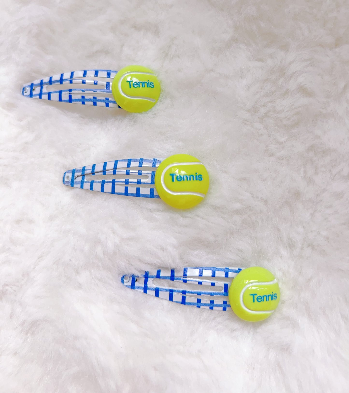 Tennis Hair Clip Set