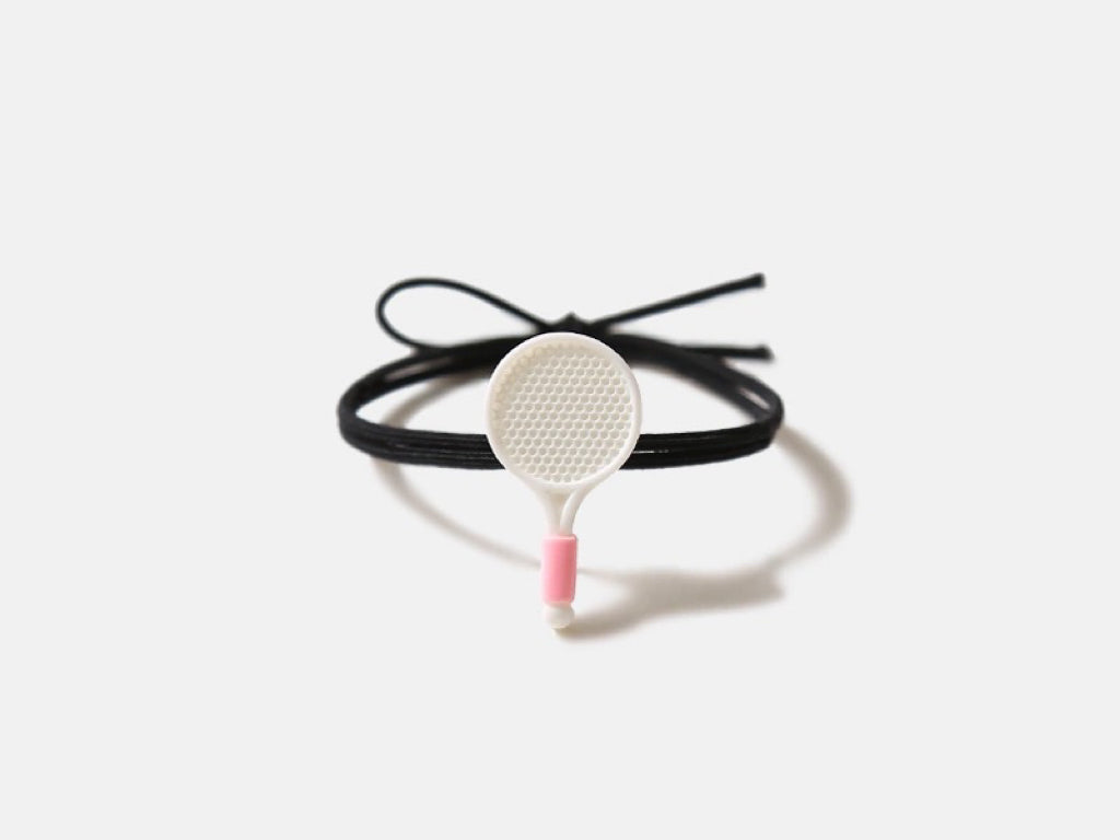 Tennis Racket Hair Ties Set