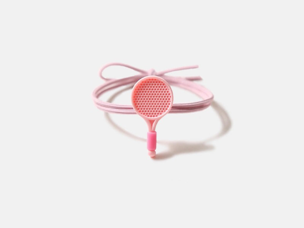 Tennis Racket Hair Ties Set