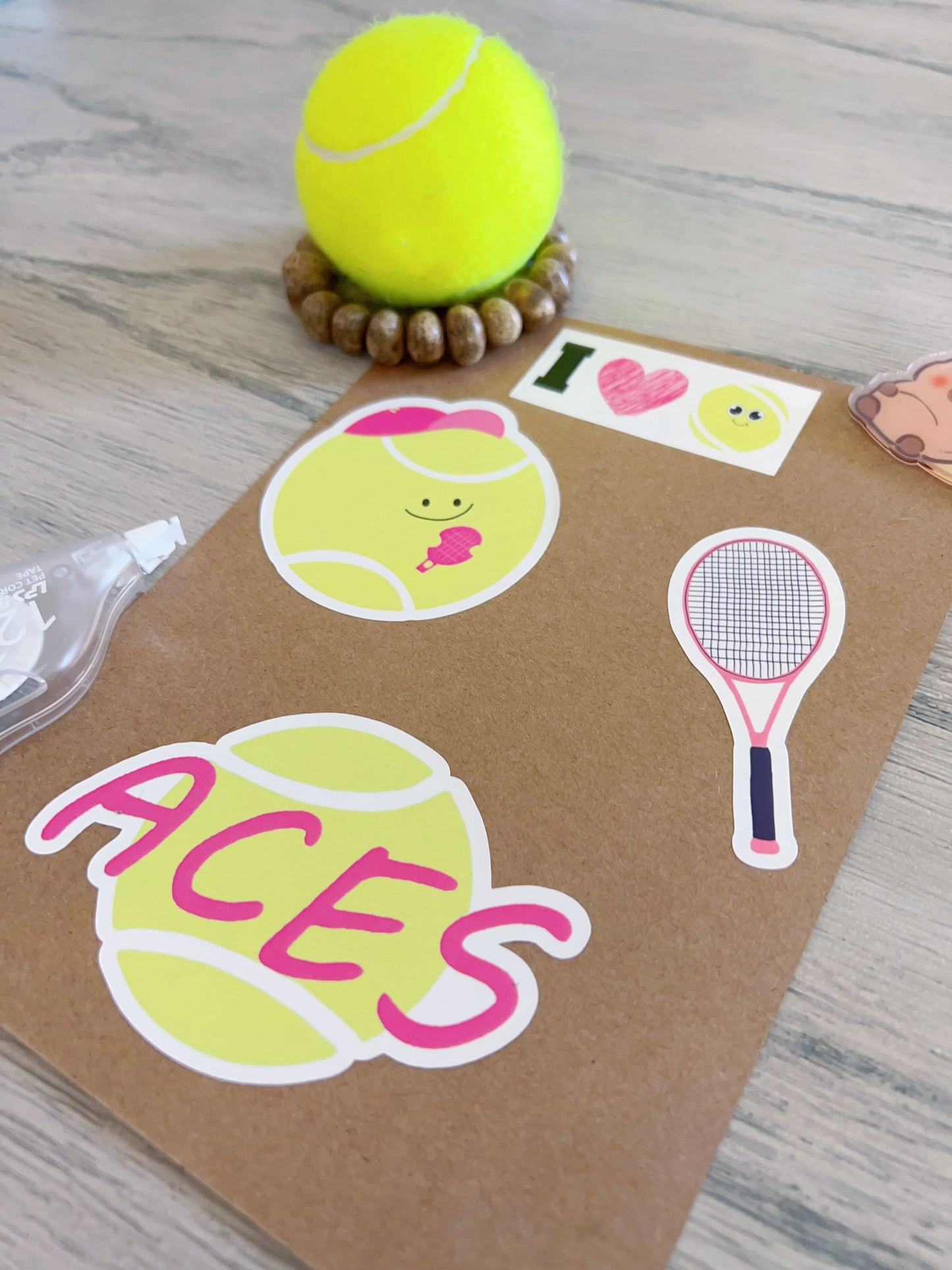 Tennis Stickers for Athlete