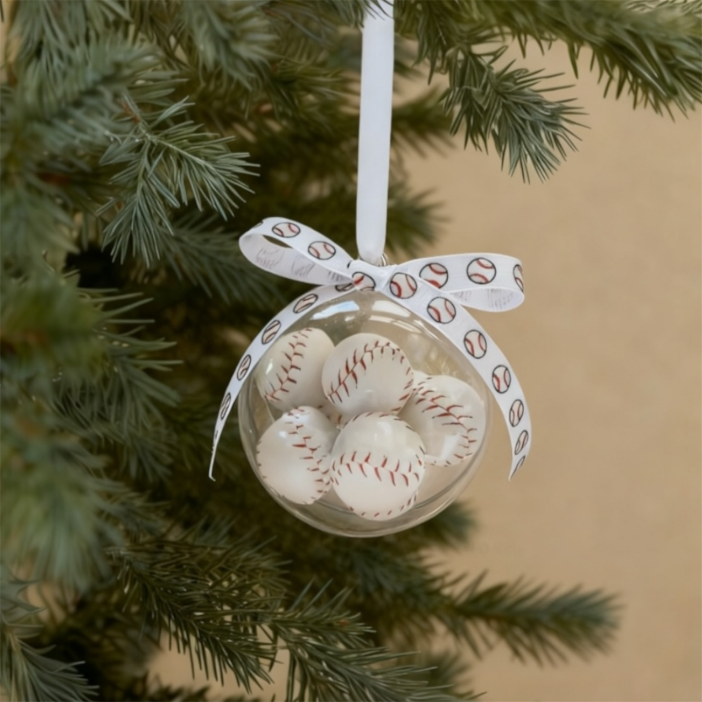 Personalized Baseball Ornament
