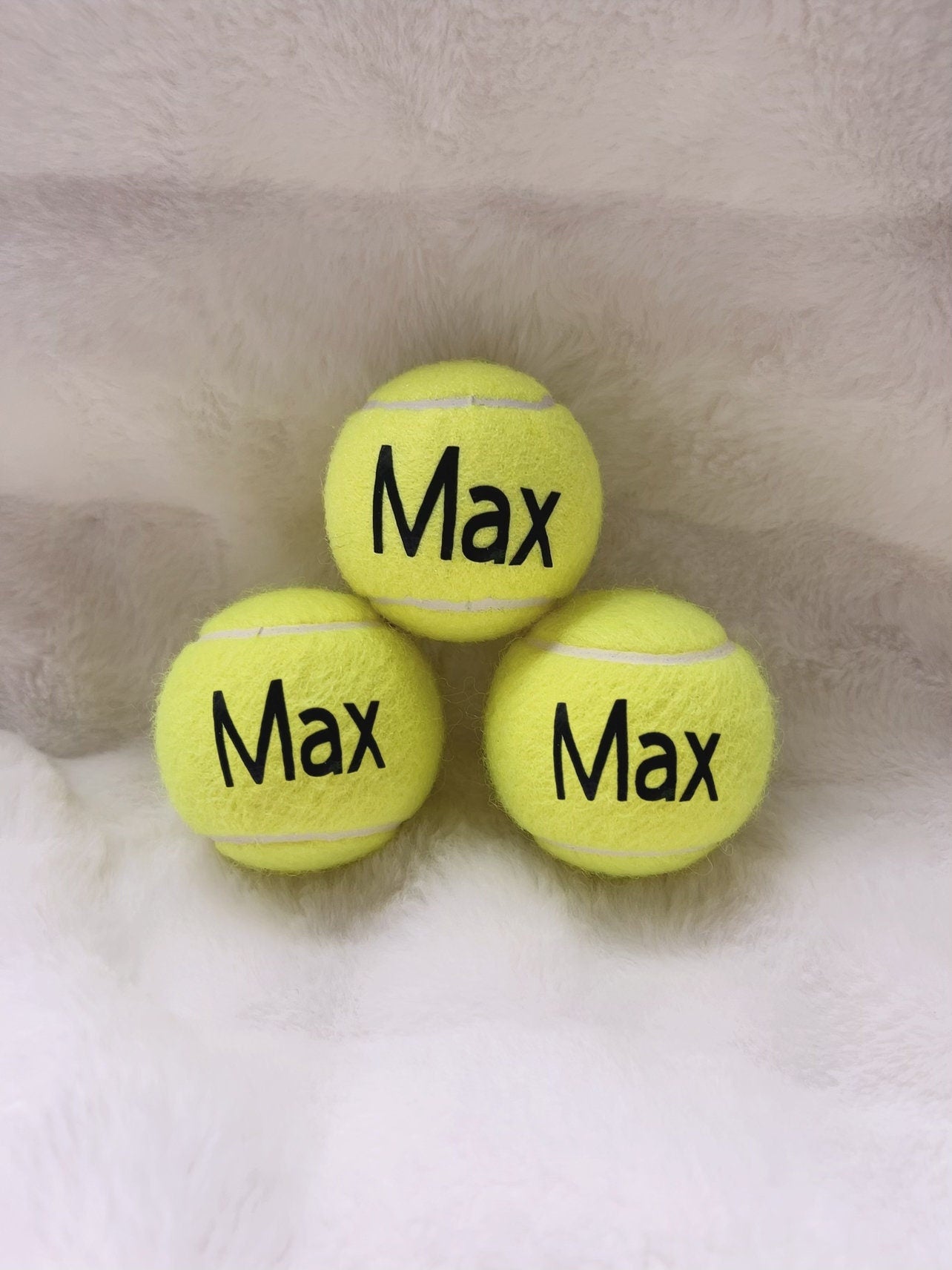 Personalized Tennis Balls  - Add Your Name for a Unique Touch