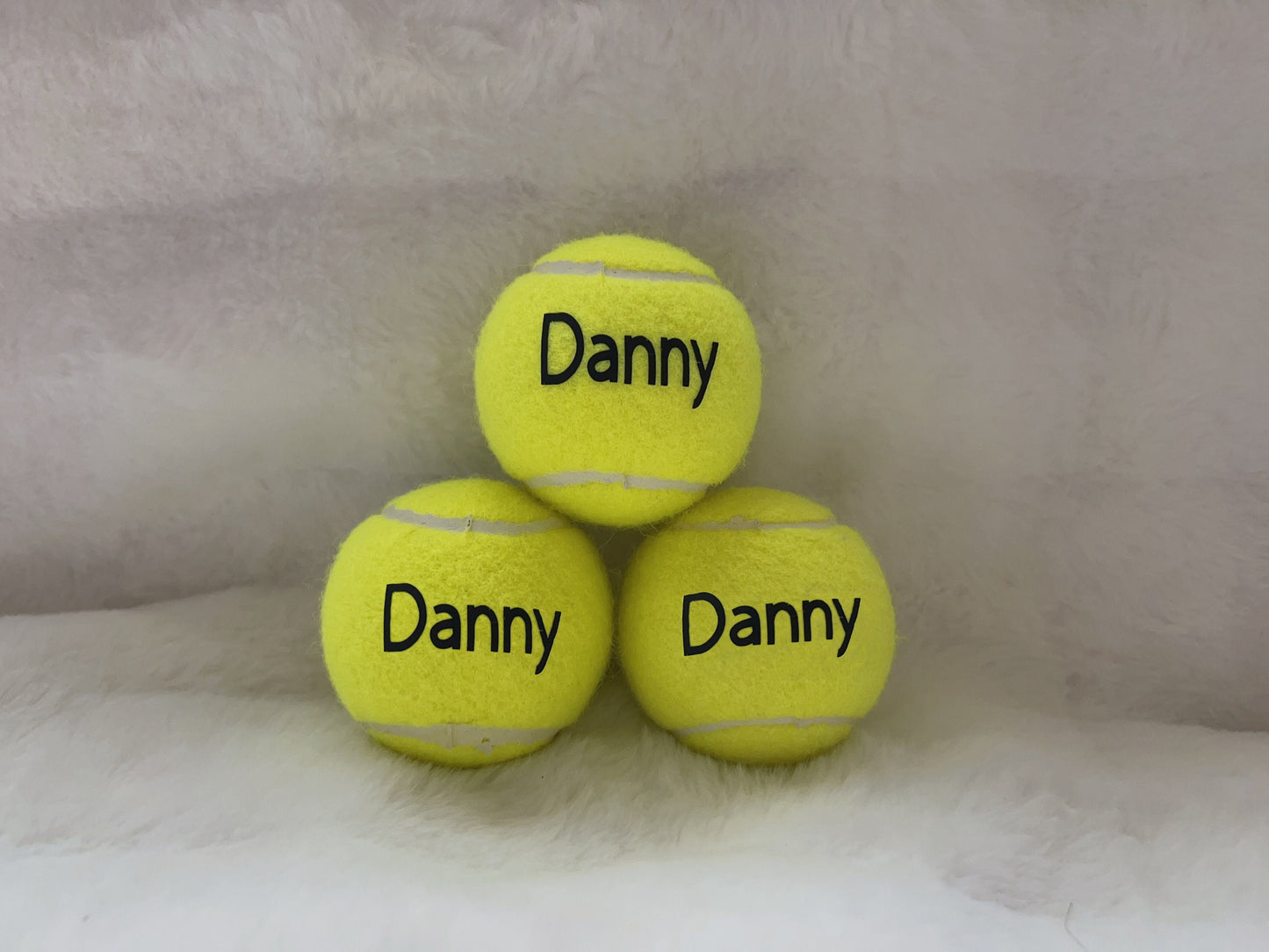 Personalized Tennis Balls  - Add Your Name for a Unique Touch