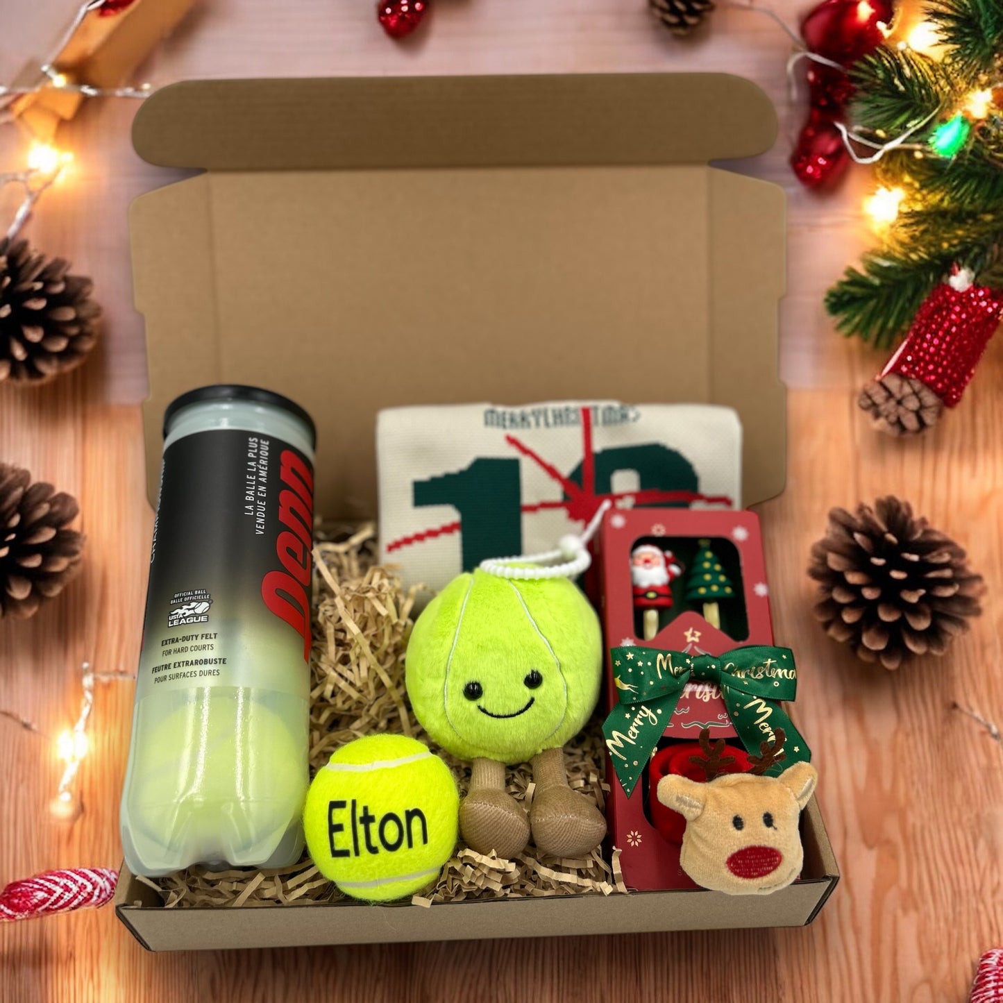 Personalized Tennis Gift Set for Christmas
