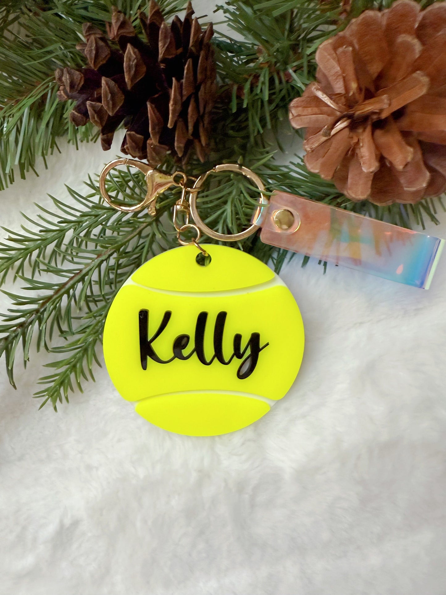 Personalized Tennis Bag Tag